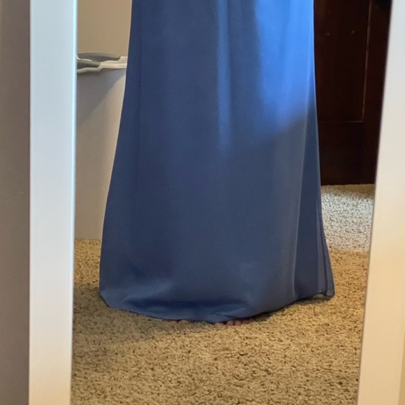 Periwinkle gown with beaded bodice - Picture 12 of 15